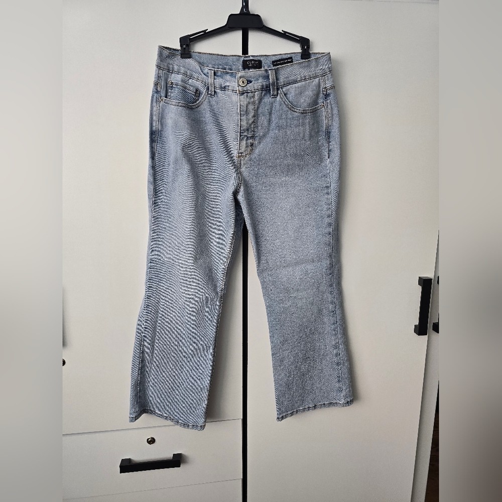 Curve Appeal 12/31 Cropped Flare Jeans